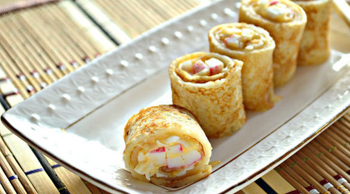 Бисквитный торт с апельсинами и кэробом