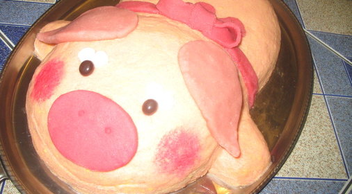 торт Поросенок