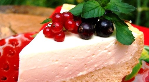 Диетический творожный торт