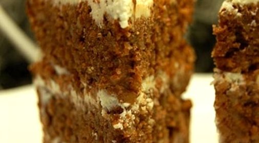 Торт с грецкими орехами