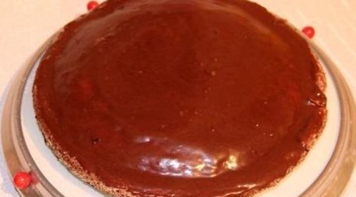 Торт с шоколадным кремом