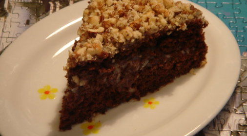 Шоколадно - кокосовый торт(турецкий шоколадный пирог)