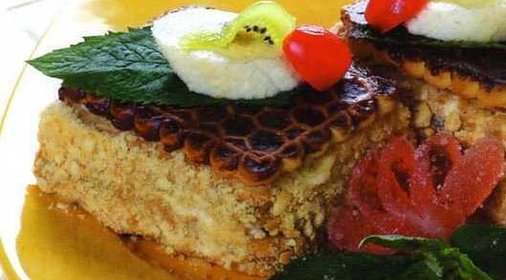 Бананово-творожный торт