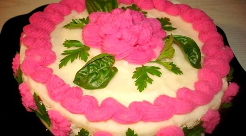 Торт из картофеля