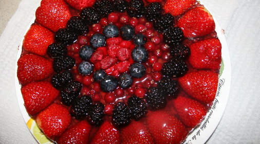 Ягодный тортик