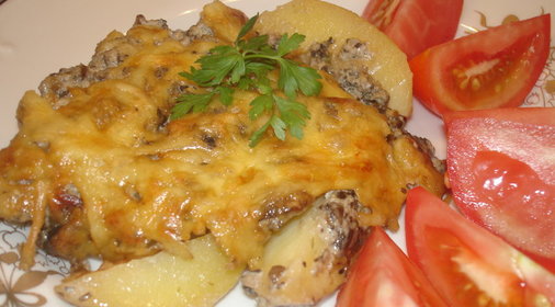 торт Сант-Оноре закусочный