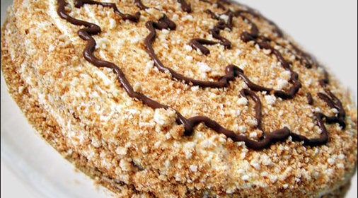 Шоколадно-йогуртовый торт-мороженое