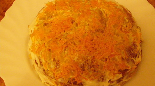 творожно-коксовый торт (пирог)