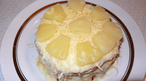 Торт куриный Солнышко