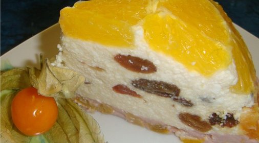 Творожной торт без выпечки