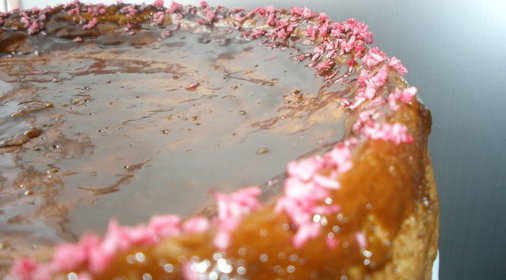 Творожный торт со вкусом кофе