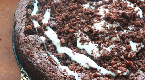 Шоколадный торт-пирог