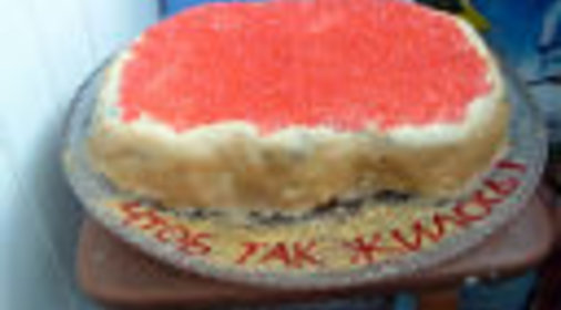 торт бутерброд с икрой