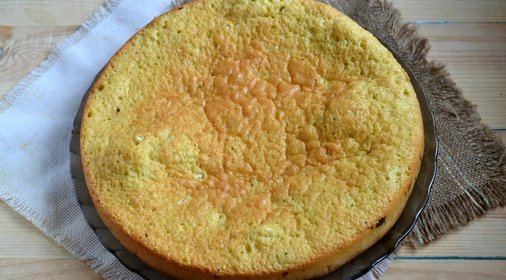 Вкусное бисквитное тесто