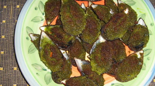 Торт из печенья с орехами