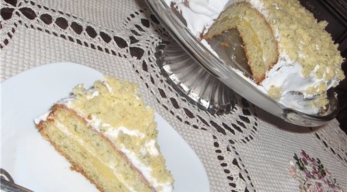 Сладкий тортик со шпинатом (типа Greencake)