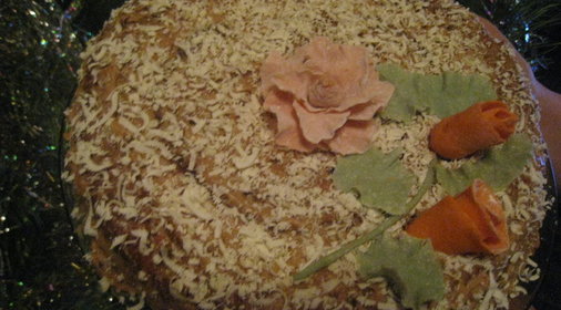 Торт из заварного крема