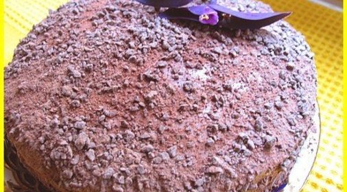 Торт из свеклы с шоколадным кремом