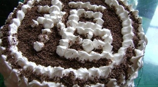 Бисквитный торт