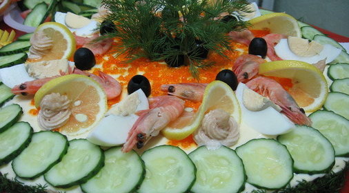 Smörgastorta Бутербродный торт