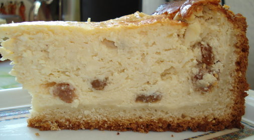 Немецкий творожный торт Для взрослых (Käsetorte mit Eierlikör)