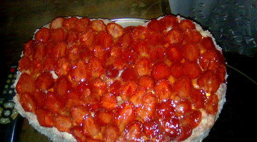 Бисквитный торт Годовщина