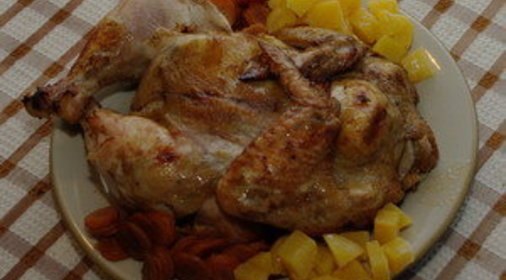 Мясной торт Ромашка