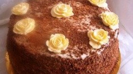 торт шоколадный Вишнёвый лес