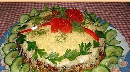 Закусочный торт