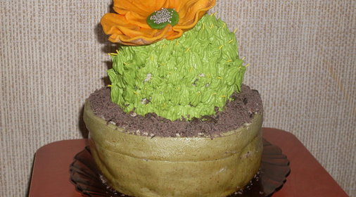 Торт Цветочный бум