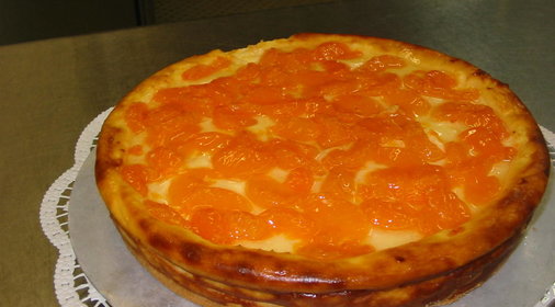 торт,,ТВОРОЖНИК С МАНДАРИНАМИ´´