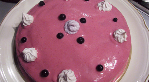 Торт Полосатое настроение (по мотивам Зебры)