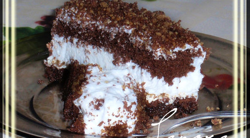Шоколадно-кофейный торт