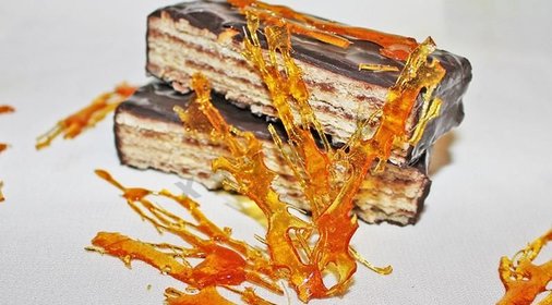 Украшения из карамели для тортов и пирожных