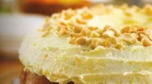 Торт бисквитный розовый