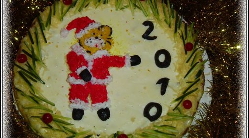 Закусочный торт Год тигра