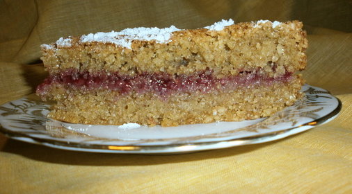 Тирольский торт из гречневой муки ( Torta ladina di Grano Saraceno)