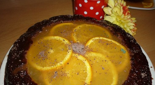 Шоколадный торт с апельсинкой (Torta di cioccolato AllArancia)