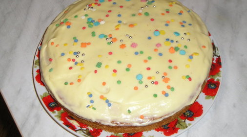 Торт бисквитный