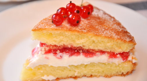 Торт Виктория или Викторианский бисквит