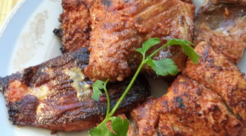 Бисквитный торт с киви