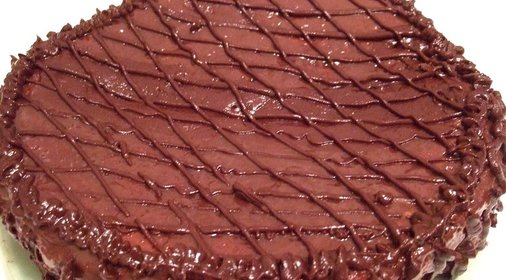 Бисквитный торт с заварным кремом