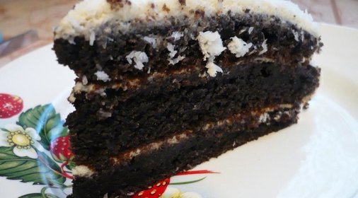 Торт черемуховый (вариант)