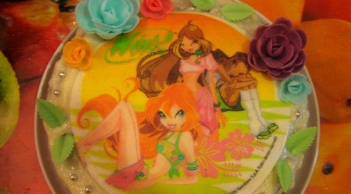 Торт для доченьки