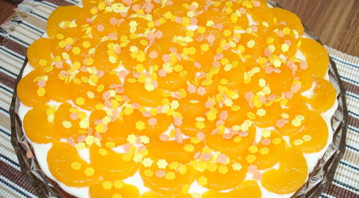 Торт ОРАНЖЕВОЕ ЛЕТО