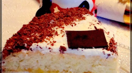 Бисквитный торт Нежный