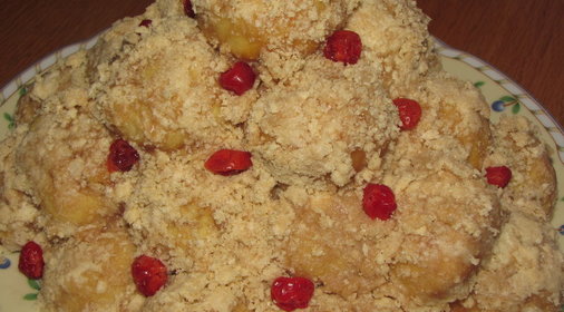 Торт из шариков «Необычный»