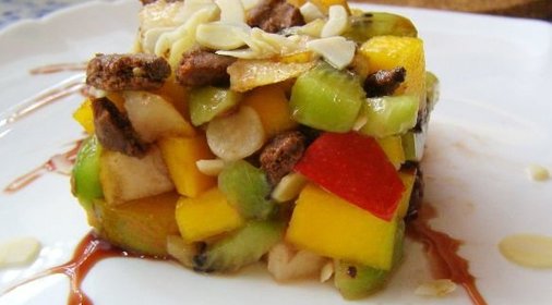 Торт бисквитный медовый