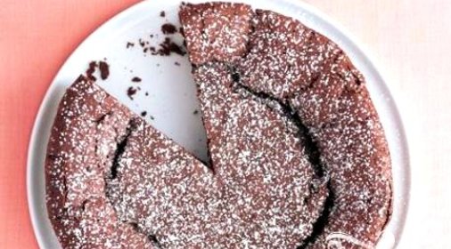 Шоколадный пирог с ромом