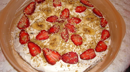 Тортик из шпината